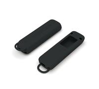 Custodia protettiva in silicone Shockproof Soft Skin Cover with Carabiner Compatible with Radiacode 102, 103 Radiation Detector (Many Colors) (Black)
