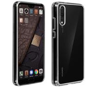 Custodia protettiva in silicone trasparente Avizar con bordi rinforzati per Huawei P20