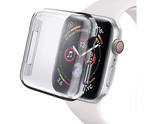 Custodia protettiva in silicone trasparente Avizar da 40 mm per Apple Watch
