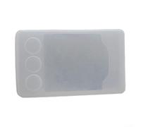 Custodia protettiva in silicone trasparente per display LCD S866, copertura impermeabile e antipolvere compatibile con bici elettriche e ooter, scudo antipioggia anti-graffio 8,3 x 4,8 cm