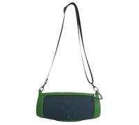 Custodia protettiva in silicone verde per altoparlante Bluetooth JBL Charge 5, custodia da viaggio con tracolla e gancio a moschettone