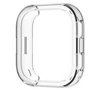 Custodia protettiva in TPU per Amazfit Bip Max, mezza copertura, leggera, antiurto, su misura con accesso a tutti i pulsanti e le porte, trasparente