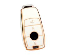 Custodia Protettiva In TPU Per Chiave Per Maybach Per Mercedes Per Benz C E S G W177 W205 W213 X167 W222 CLA GLE GLB GLS AMG(White gold)
