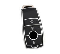 Custodia Protettiva In TPU Per Chiave Per Mercedes Per Benz C E S G GLC CLE CLA GLB GLS W177 W205 W213 W222 X167 AMG(Black sliver,Case)