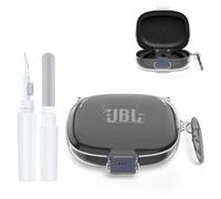 Custodia protettiva in TPU per JBL Endurance Peak 4, antiurto, antipolvere e antigraffio, con moschettone e penna per la pulizia, protezione affidabile per la custodia di ricarica delle cuffie