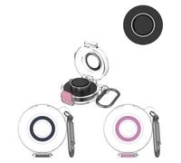 Custodia protettiva in TPU per Oura Ring Gen3, custodia protettiva antiurto e antipolvere con gancio (viola)