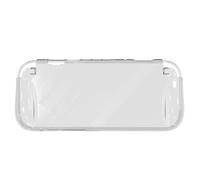 Custodia protettiva in TPU per Switch2, copertura completa, anti-caduta e antigraffio, design ergonomico, guscio trasparente per console di gioco più recente (nero)