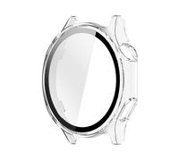 CUSTODIA PROTETTIVA INF integrata per Oppo Watch X3 e OnePlus Watch 4 in PC e vetro Trasparente, Policarbonato, vetro temperato