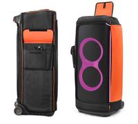 Custodia protettiva JBL Partybox Ultimate, copertura antipolvere, tasca rete per cavo e microfoni, borsa viaggio audio Bluetooth, Nero