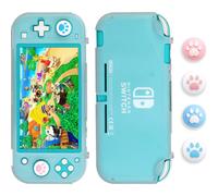 Custodia protettiva liscia come la seta e antiurto per Nintendo Switch Lite, con 4 comodi cappucci per le levette analogiche.