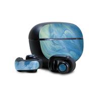 Custodia protettiva lucida con glitter compatibile con gli auricolari Bose Ultra Open - Visionary - Copertura protettiva in vinile 3M di alta qua