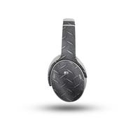 Custodia protettiva lucida con glitter per cuffie Bose QuietComfort (2023) - Black Diamond Plate - Copertura protettiva in vinile di alta qualit