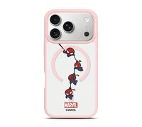 Custodia protettiva magnetica MagSafe con cartone animato Spider-Man di Marvel, compatibile con iPhone 17/17 Pro Max/16/17 Pro/15/14/16 Plus/17 Air/13/15 Pro/12/15 Plus. Ideale per studenti, questa cu
