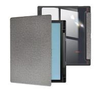 Custodia protettiva magnetica per tablet Onyx Boox Note Air4 C/B/W (2024), in pelle, sottile, leggera e rigida, custodia protettiva a prova di caduta, portapenne integrato (grigio)