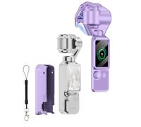 Custodia protettiva magnetica Pocket 4 per Vlogging Travel, custodia magnetica Lokyoyo a corpo intero compatibile con accessori DJI Osmo Pocket 4 (viola)