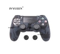 Custodia protettiva mimetica in silicone nero mimetico da 19 colori per controller Sony Dualshock 4 PS4 DS4 Pro