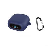 Custodia protettiva morbida per cuffie Soundcore for Liberty 5 Pro, custodia portatile con gancio resistente all'acqua, colore rosso (blu scuro)