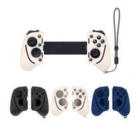 Custodia protettiva morbida per gamepad Razer Kishi Ultra, custodia protettiva in silicone resistente a cadute e polvere, tinta unita, semplice (bianco chiaro)
