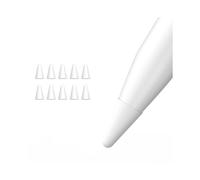 Custodia Protettiva nel Silicone da 10 Pezzi Custodia Protettiva per Pencil 1St 2Nd Custodia per Penna Stilo Touchscreen Bianca
