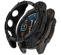 Custodia protettiva nera in TPU Tactix 8 per Garmin 51mm Solar Black