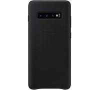 Custodia Protettiva Originale Samsung Galaxy S10+ Plus In Pelle Nera Slim