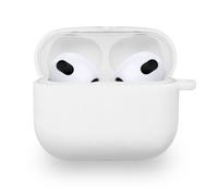 Custodia protettiva PcCom Essential per AirPods 3 bianca