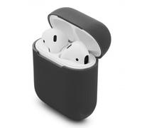 Custodia protettiva PcCom Essential per Airpods nera