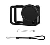 Custodia protettiva per action camera DJI OSMO ACTION 6, antiurto, in silicone, accessorio di protezione per fotocamera sportiva, colore nero
