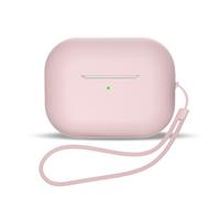 Custodia protettiva per AirPods Pro, cover in silicone liquido con LED per visualizzare lo stato di carica istantaneo, include un facile accesso al