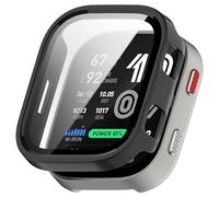 Custodia protettiva per Amazfit Bip Max, custodia protettiva completa, custodia protettiva rigida in policarbonato con pellicola protettiva, colore nero
