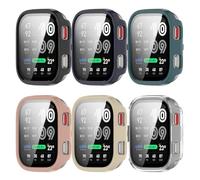 Custodia protettiva per Amazfit Bip Max, custodia protettiva completa, custodia protettiva rigida in policarbonato con pellicola proteggi schermo, confezione da 6