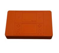 Custodia Protettiva per Anbernic RG DS,Copertura Protettiva Antiurto Custodia per Console di Gioco Portatile per Scatola di Conservazione per Anbernic RG DS (Orange)