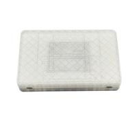 Custodia Protettiva per Anbernic RG DS,Copertura Protettiva Antiurto Custodia per Console di Gioco Portatile per Scatola di Conservazione per Anbernic RG DS (Translucent White)