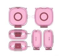 Custodia protettiva per Anker per Soundcore P31i, in silicone, antiurto, antipolvere, portatile, accessorio per auricolari, multicolore (rosa)
