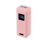 Custodia protettiva per Anker Prime Power Bank Custodia morbida in silicone (26250 mAh 300 W) Custodia protettiva antipolvere e antigraffio (rosa)