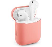 Custodia protettiva per Apple Airpods 1 & 2 Silicone Case Airpod Custodia su misura (corallo)