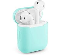 Custodia protettiva per Apple Airpods 1 in silicone Case Airpod Cover su misura (turchese)