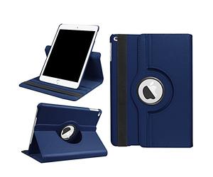 Custodia Protettiva per Apple iPad PRO 2017 10.5 Pollici Modello a1701/a1709 360 Gradi Girevole aufstellbares Cover con Funzione Wake & Sleep + Gratis Stylus Touch Pen Blu Blau