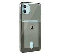 Custodia protettiva per Apple iPhone 11 6.1 pollice Custodia sottile Borsa esterna del telefono mobile in TPU Antiurto Protezione Extra Nero chiaro