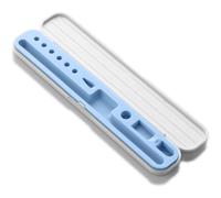 Custodia protettiva per Apple Pencil compatibile, materiale ABS antiurto, strato interno in silicone, scatola portaoggetti per punte e accessori