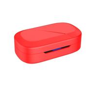 Custodia protettiva per ASUS ROG Cetra, custodia protettiva per cuffie wireless in silicone morbido per ROG Cetra, custodia protettiva antiurto (rosso)
