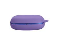Custodia protettiva per auricol per JBL ENDURANCE ZONE cuffie Resistente agli urti e alla polvere Manicotto protettivo silicone con moschettone Antigraffio e resistente alle cadute (Viola)