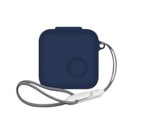 Custodia protettiva per auricolari adatta per Nothing Ear 3, protezione con cordino per auricolari in silicone per Nothing Ear 3 (blu)