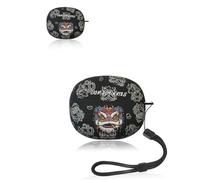 Custodia protettiva per auricolari Baseus Bowie MC1, morbida custodia in silicone con cordino, delicato sulla pelle e durevole, danza leone nero