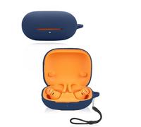 Custodia protettiva per auricolari Bluetooth wireless Beats Powerbeats Pro 2, custodia in morbido silicone impermeabile, antiurto e antigraffio, protezione completa, blu