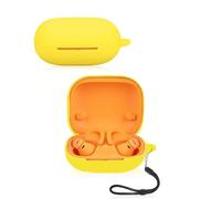 Custodia protettiva per auricolari Bluetooth wireless Beats Powerbeats Pro 2, custodia in morbido silicone impermeabile, antiurto e antigraffio, protezione completa, colore giallo