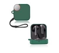 Custodia protettiva per auricolari CMF by Nothing Buds 2, yystao in morbido silicone compatibile con CMF Buds 2, con cordino, delicato sulla pelle e durevole, verde