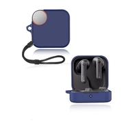 Custodia protettiva per auricolari CMF by Nothing Buds 2, yystao in silicone morbido compatibile con CMF Buds 2, con cordino da collo, delicato sulla pelle e durevole, blu
