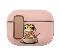 Custodia protettiva per auricolari con geco leopardato Ramen giapponese, compatibile con Airpods Pro 2