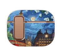 Custodia protettiva per auricolari con stampa Big Ben London, compatibile con AirPods Pro 2